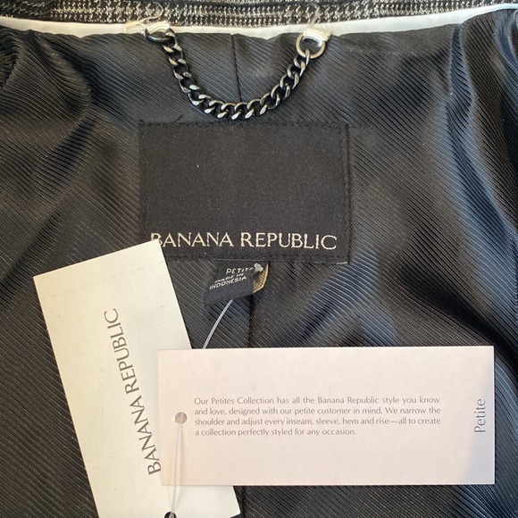 Banana Republic Coat Size 4 petite - Picture 5 of 5